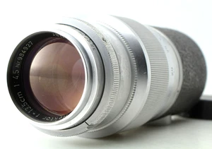 Lente probada Leica Ernst Leitz Wetzlar Hektor 13,5 cm 135 mm f/4,5 L39 LTM JAPÓN - Imagen 1 de 12