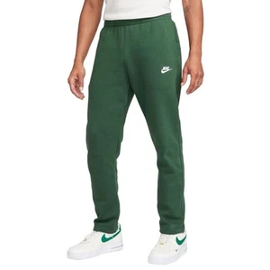 Nike Sweatpants Mens M Medium Green Club Fleece Pants Dark Hunter Army Cotton - Picture 1 of 3