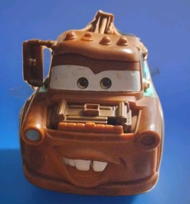 Disney Pixel Mater Coches Peluche Pixar Película Plástico Coche Remolque Foto 1 de 3