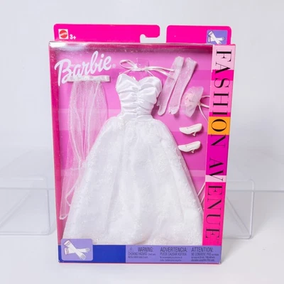 Mattel - Barbie - Fashion Avenue - VESTIDO DE NOVIA BRILLANTE *NM* Foto 1 de 2