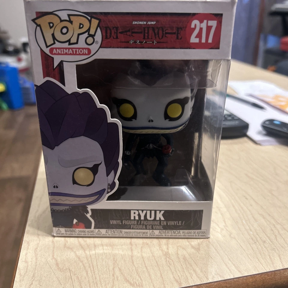Funko POP! Animation Death Note Ryuk #217 Vinyl Figure Damage. Package. FS - Image 1 of 4