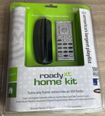 Delphi Roady XT Home Kit For XM Satellite Radio Original Factory Sealed SA10175 - Image 1 of 2