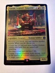 Caesar, Legion's Emperor - 1 - NM Foil - Universes Beyond: Fallout - MTG - Picture 1 of 1