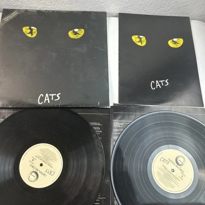 Vintage 1981 Andrew Lloyd Webber Cats Original London Cast Vinyl Record LP - Image 1 of 4