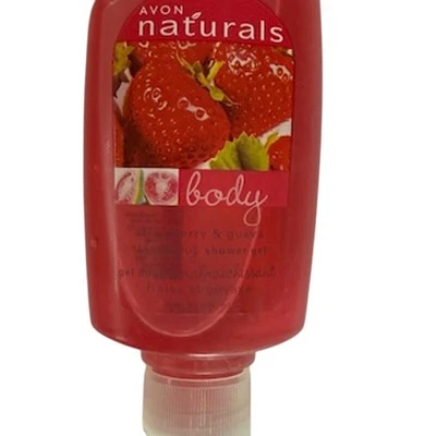 NEW AVON NATURALS RASPBERRY HIBISCUS SHOWER GEL BODY CARE SKIN FRAGRANCE - Image 1 of 3