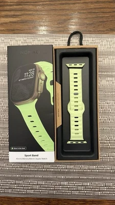 Correa deportiva para Apple Watch NOMAD correa FKM brillante 2,0 45/49 mm M/L [agotado] Foto 1 de 4