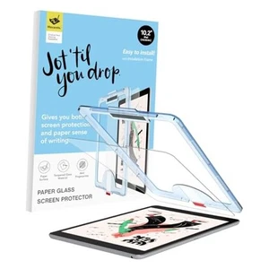 Paperfeel Glass Screen Protector Compatible with iPad 9th / 8th / 7th 10.2" - Afbeelding 1 van 7