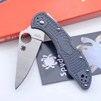 Gray  Military Camping Hunting C10 Office Knives Tactical Pocket Folding Knife ' - image 1 of 4