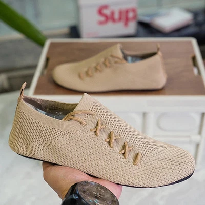 YRZL Thin Bottom Breathable Mesh Loafers Men Anti-Slip Driving Shoes Summer - Image 1 of 4