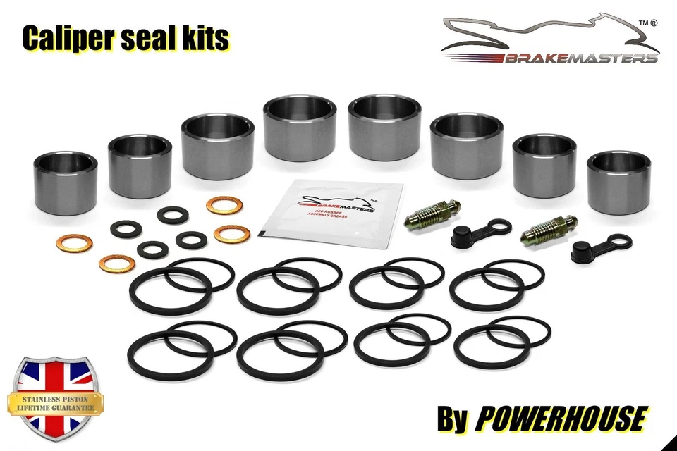 BRAKEMASTERS Kit revisione pinza freno anteriore Honda CB900 F F2 HORNET 2002