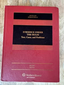Evidence Under The Rules Christopher B. Mueller & Laird C. Kirkpatrick FAST SHIP - Bild 1 von 4