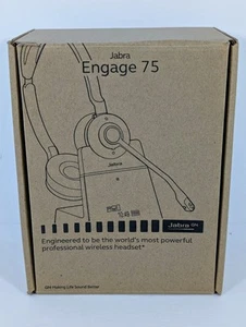 Casque stéréo sans fil Jabra Engage 75 - 9555-583-125 Noir - Photo 1/7