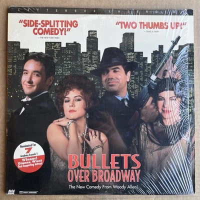 Bullets Over Broadway Laserdisc  John Cusack Jennifer Tilly  - Imagem 1 de 2
