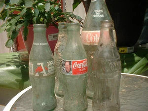 BOTELLAS DE COQUE ANTIGUAS - Imagen 1 de 2