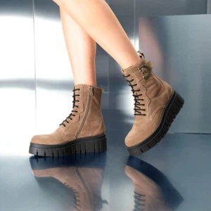 NeroGiardini I411921D/442 Anfibio Velour col mou Donna x-x YRB AI25 - Picture 1 of 6