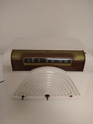 RADIO CROSLEY ANTIGUA 1948 MODELO 9-118W ANTIGUA ART DECO.  FUNCIONANDO!!!! Foto 1 de 4