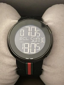 Gucci Watch Men YA114-2 Replace With OEM NEW SILICONE STRAP  BAND - Picture 1 of 10