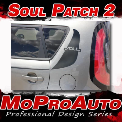 Fits 2014-2019 KIA SOUL Patch 3M Pro Vinyl Graphics Stripes Decal Hood Body Side Foto 1 de 4