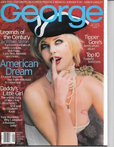 AUGUST 1998 GEORGE MAGAZIN - CHARLIZE THERON - JFK JR - KIOSK SCHÖN - Bild 1 von 1