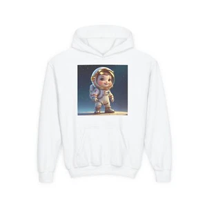 Astronaut Kids Hoodie, Youth Sweatshirt, Space Adventure Apparel, Perfect [...] - Picture 1 of 11