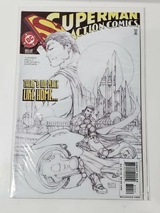 DC Superman Action Comics #812 Sketch Cover B Variant 2nd Printing Comic Book VF - Picture 1 of 1