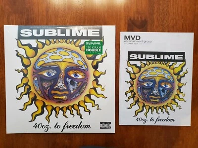 UNRELEASED Sublime 40oz to Freedom Double Vinyl LP Green Hype Skunk Records  - Image 1 of 4