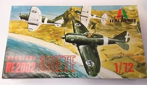 Italienerei Italeri 1/72 Reggiane RE2002 Ariete komplett Open Box Vintage - Bild 1 von 6