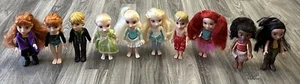 Disney Petite Dolls 6" Anna,Elsa,Kristof,Ariel,Moana, Raya Lot of 10 Jakks - Picture 1 of 17