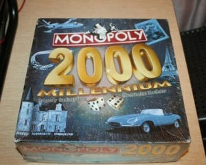 MONOPOLY 2000 Millennium Brettspiel Parker Bros Hasbro Property Trading KOMPLETT - Bild 1 von 9
