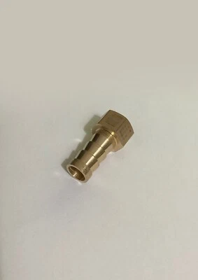 CELTD 10 mm Schlauch Widerhaken Endstück auf 1/4" BSP Innengewinde gerade Messing Verbinder Fitting