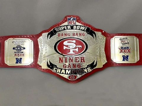 San Francisco 49ers Niner Gang Super bowl Championship American Football Belt2mm Cover