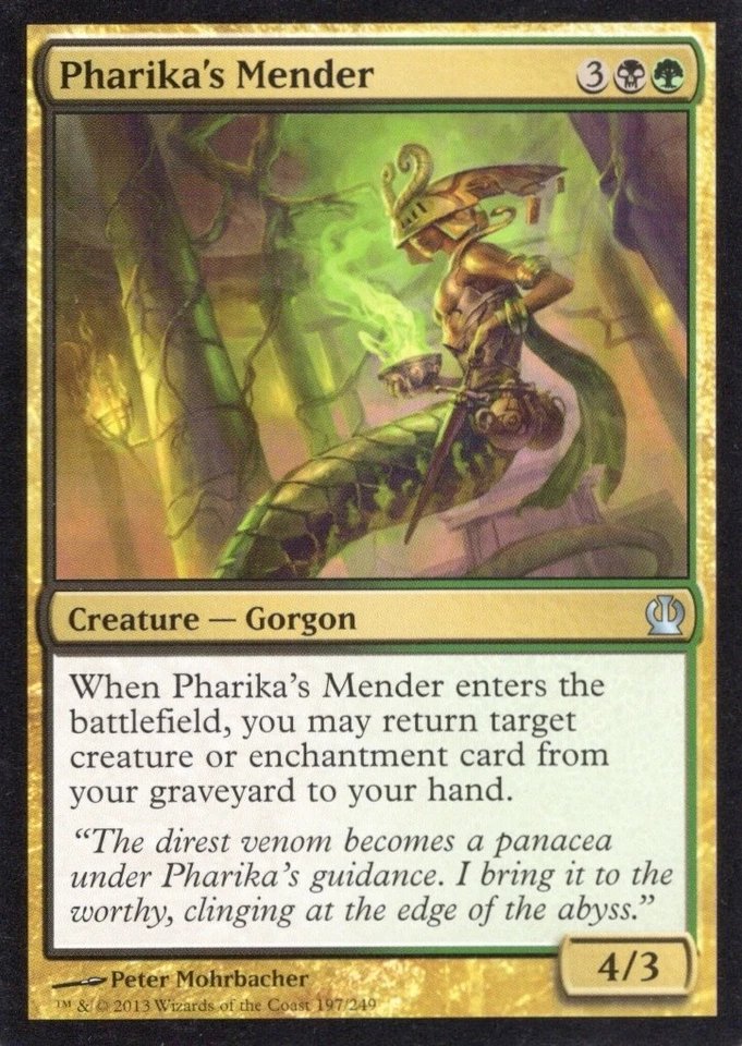 PHARIKA'S MENDER 197/249 THEROS MTG MAGIC NM - Image 1 of 1