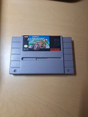 Super Mario Kart (Super Nintendo SNES, 1992) - Authentic - Tested - Image 1 of 3