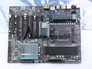 ONE GIGABYTE GA-990FXA-UD5 Socket AM3+ AMD 990FX DDR3 ATX USB3.0 used - Picture 1 of 1