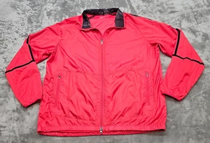 Nike Golf Full-Zip Wind Proof Jacket Mens X-Large 582788-660 breathable Red - Picture 1 of 14