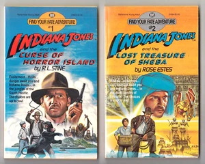 FINDEN SIE IHR SCHICKSAL INDIANA JONES & DER FLUCH DES HORRORS ISLAND/DER SCHATZ VON SHEBA - Bild 1 von 5