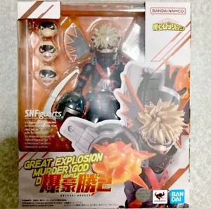 S.H.Figuarts My Hero Academia Katsuki Bakugo Action Figure Bandai Spirits New - Picture 1 of 7
