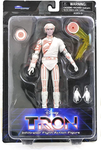Tron 1982 Movie Infiltrator Flynn Select 7" Action Figure - DIAMOND SELECT TOYS Cover