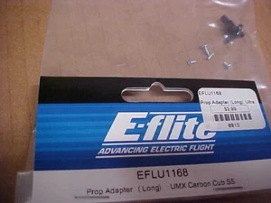 E-FLITE PART - EFLU1168 = LONG PROP ADAPTER: UMX CARBON CUB SS - Picture 1 of 1