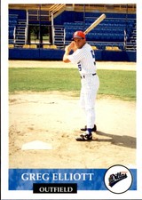 1994 Amarillo Dillas Collect-A-Sport #9 Greg Elliott Baltimore Maryland MD Card