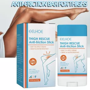 Thigh Rescue Anti-Friction Anti-Chafing Glide Stick Reduces Rubbing Irritation - Picture 1 of 11