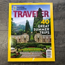 National Geographic Traveler June/July 2015 40 Great Summer Trips Lake Como