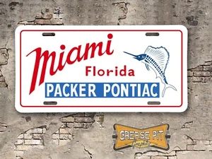 Packer Pontiac Booster License Plate Insert - Picture 1 of 1