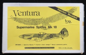 Ventura Models Supermarine Spitfire Mk 18 Fighter  1/72  Model Kit - Picture 1 of 3