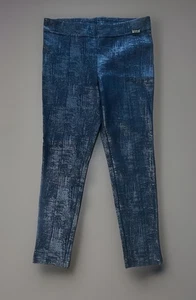 Calvin Klein Strukturlook Power Stretch Pull On Hose Schwarz Größe M - Bild 1 von 6