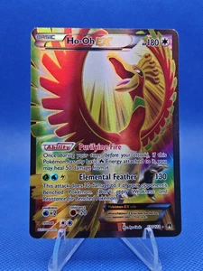 🔵 Pokemon TCG XY Breakpoint HO-OH EX 121/122 Full Art Ultra Rare Holo HP-MP - Bild 1 von 2
