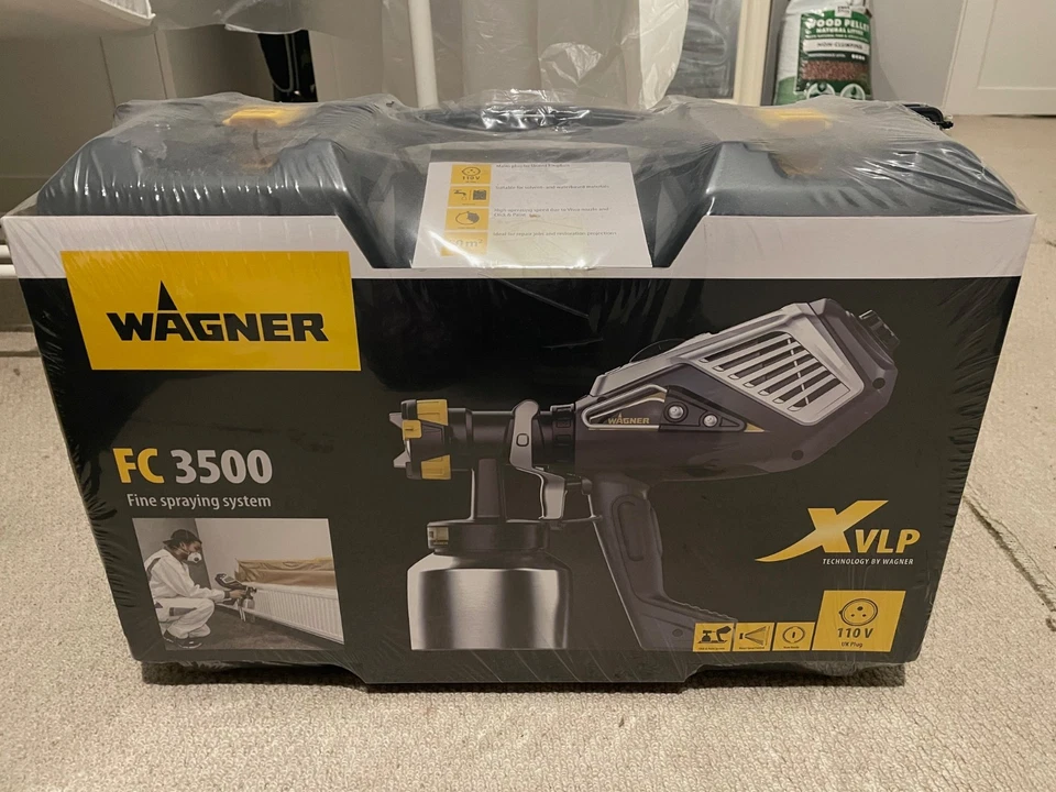 Wagner FC 3500 XVLP Fine Spraying System – 110V (UK Plug) BNIB - Image 1 of 1
