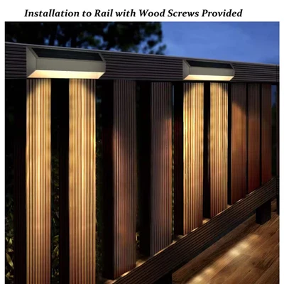 Solar White LED Landscape Gutter Light (2-Pack) - Image 1 of 4