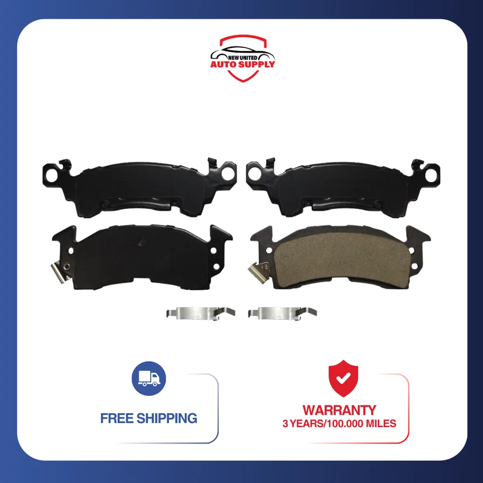 Pastillas de freno delanteras de cerámica para Buick Roadmaster Chevrolet Astro Caprice GMC G2500 Foto 1 de 4