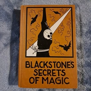 Blackstone's Secrets of Magic By Harry Blackstone, 1929 1st Edition - Bild 1 von 15